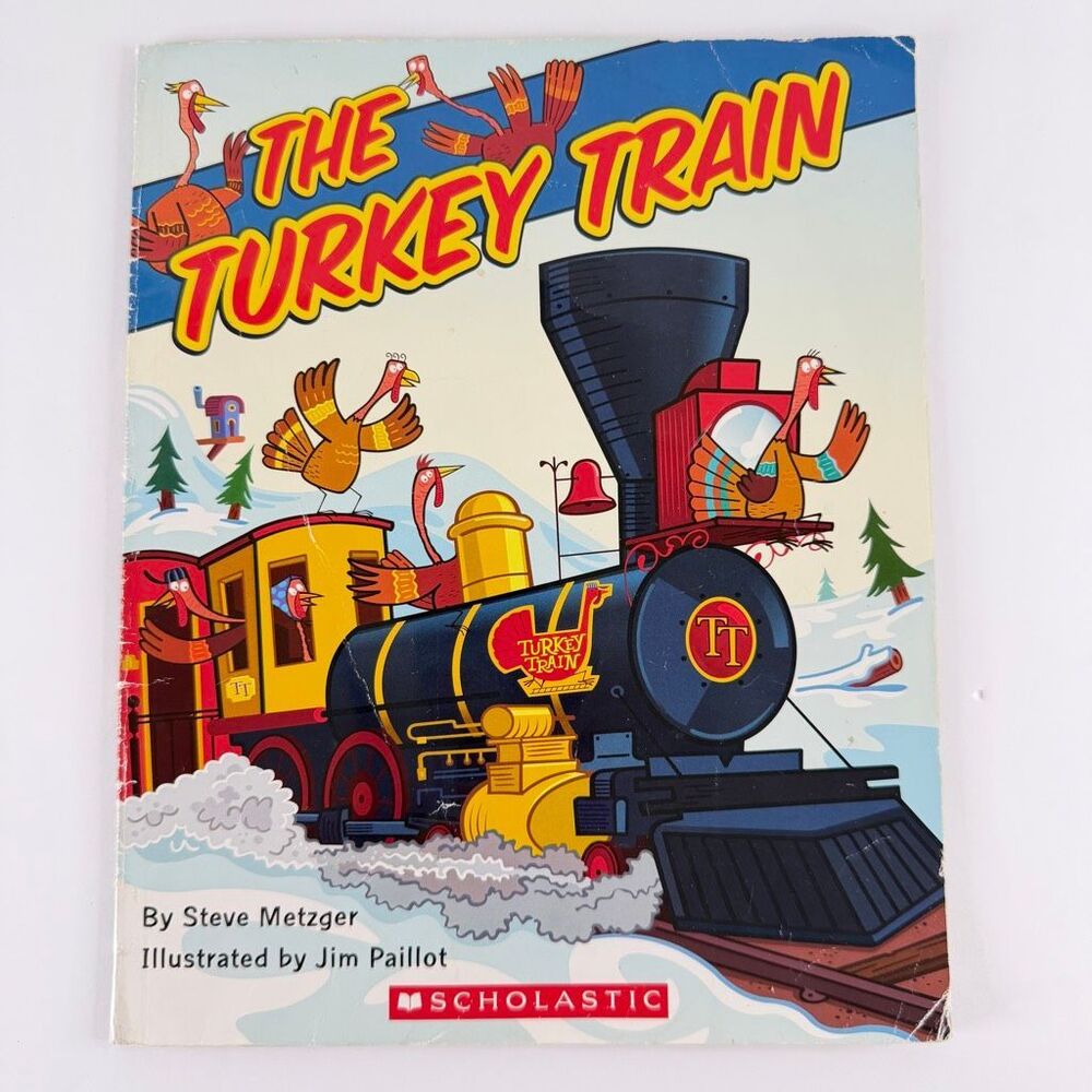 2/$6 The Turkey Train book by Steve Metzger (Paperback)